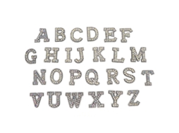 Letras Cristal Esmalte 26 Peças