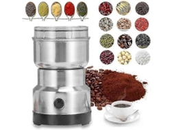 Moinho de Grãos Elétrico Mini Especiarias Café Moedor 2025 Rápido 10s Multifuncional Triturador Sec os para Sementes a GOKOCO