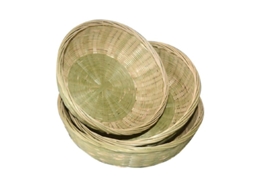 Cesta De Armazenamento 3pcs Para Frutas De Pão Allinless