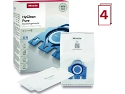 Saco de Aspirador MIELE Hyclean Pure Gn 4 Sacos de Pó 4 5 L