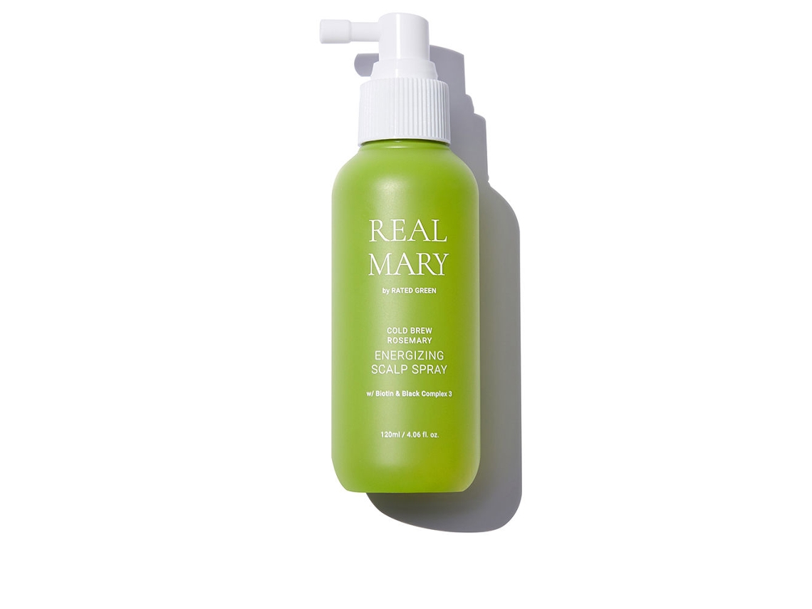 Spray Energizante Para O Couro Cabeludo - Real Mary - 120 Ml - Anticaspa - Cabelos Oleosos