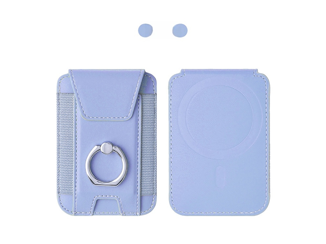 Carteira Magsafe HENTEN HOME para iPhone 17/16/15/14/13/12, cinza