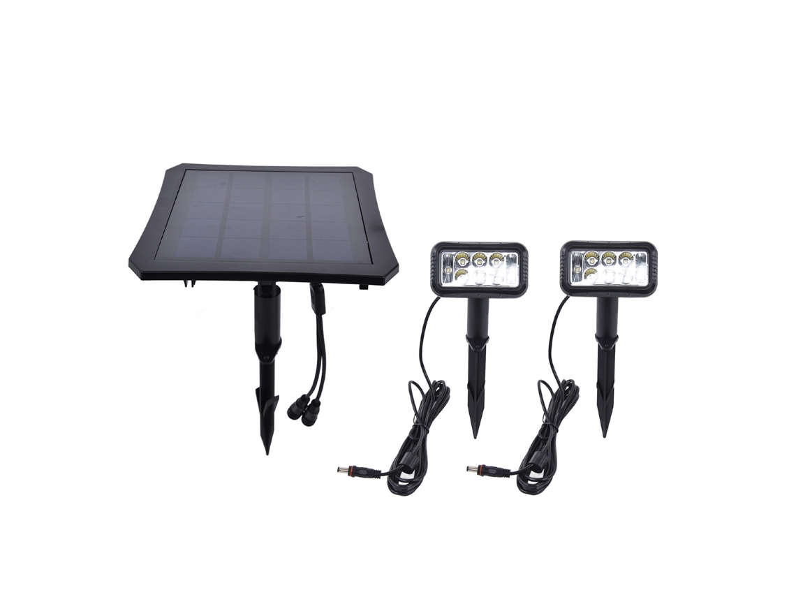 Refletores Solares Externos de Led 5v para Iluminação Automática de Paisagem, Ideais para Quintal. CHABERLU