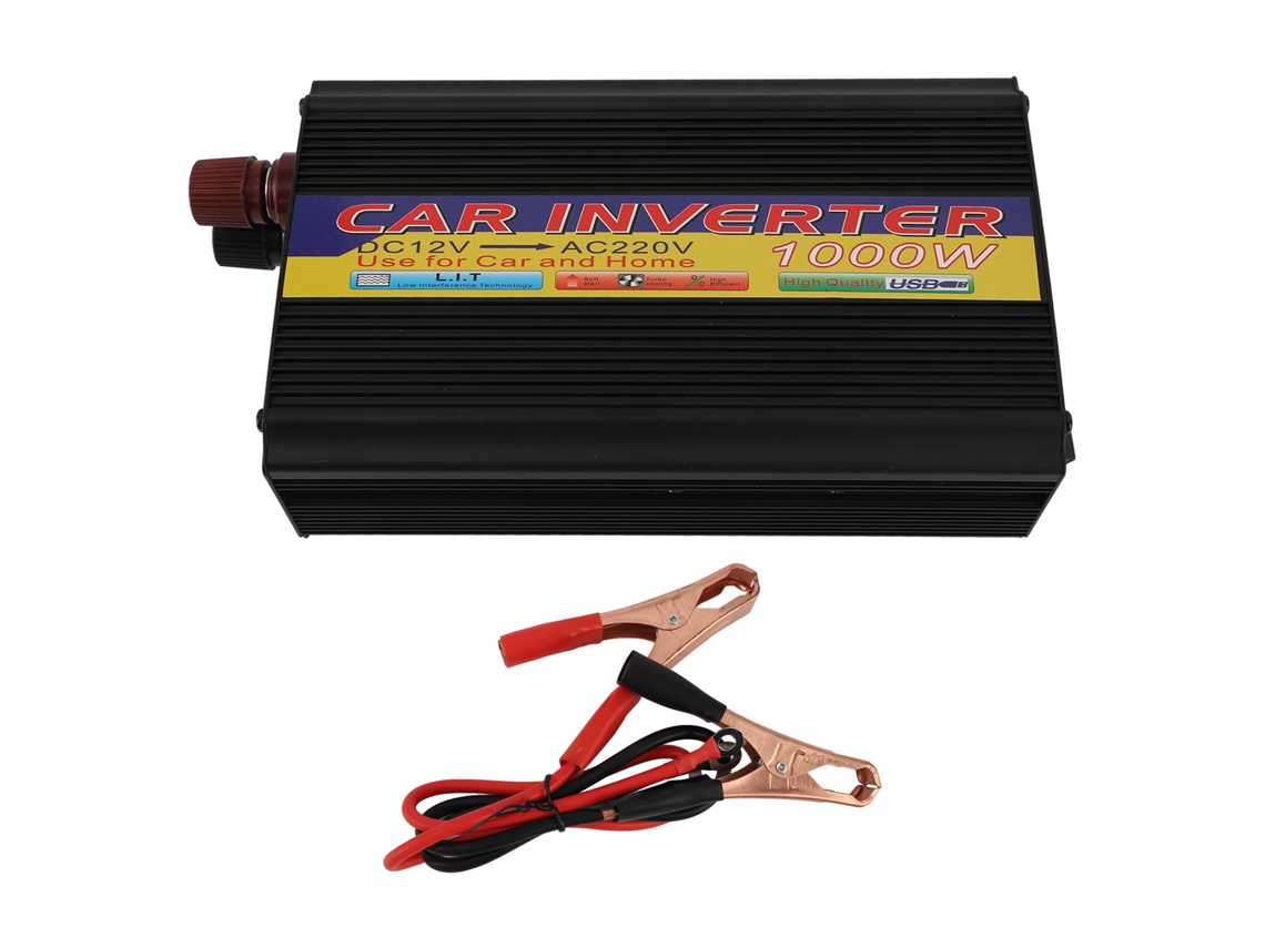 Laxiscreed Inversor De Energia 1000w Para Carro E Casa Com Luz De Funcionamento