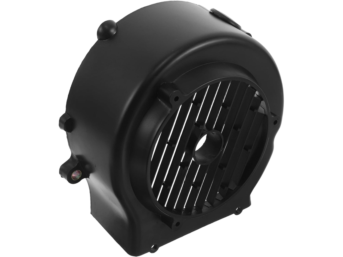 Tampa do ventilador do motor, proteção robusta, plástico, compatível com scooters.