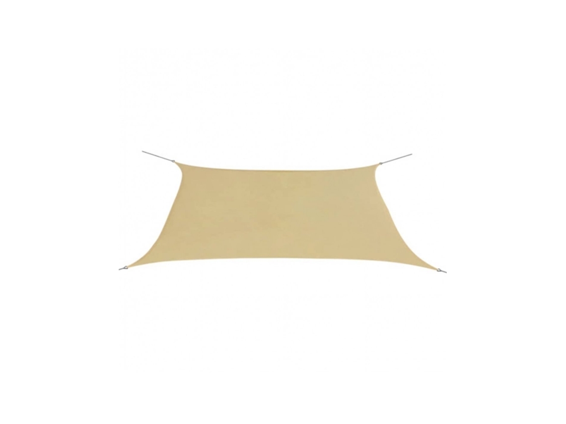 Toldo Vela Rectangular Beige 150gr./m2 3 X 4 Metros