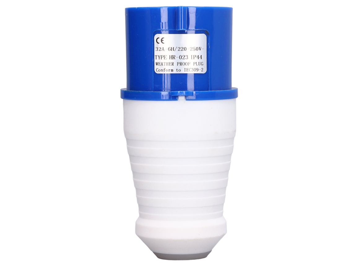 Laxiscreed Plugue E Tomada Industrial 3 Pinos Ip44 À Prova De Água 32a
