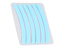 Varinhas De Permanente De Cílios De Silicone (reutilizáveis, Azul Macio) Eoocoo