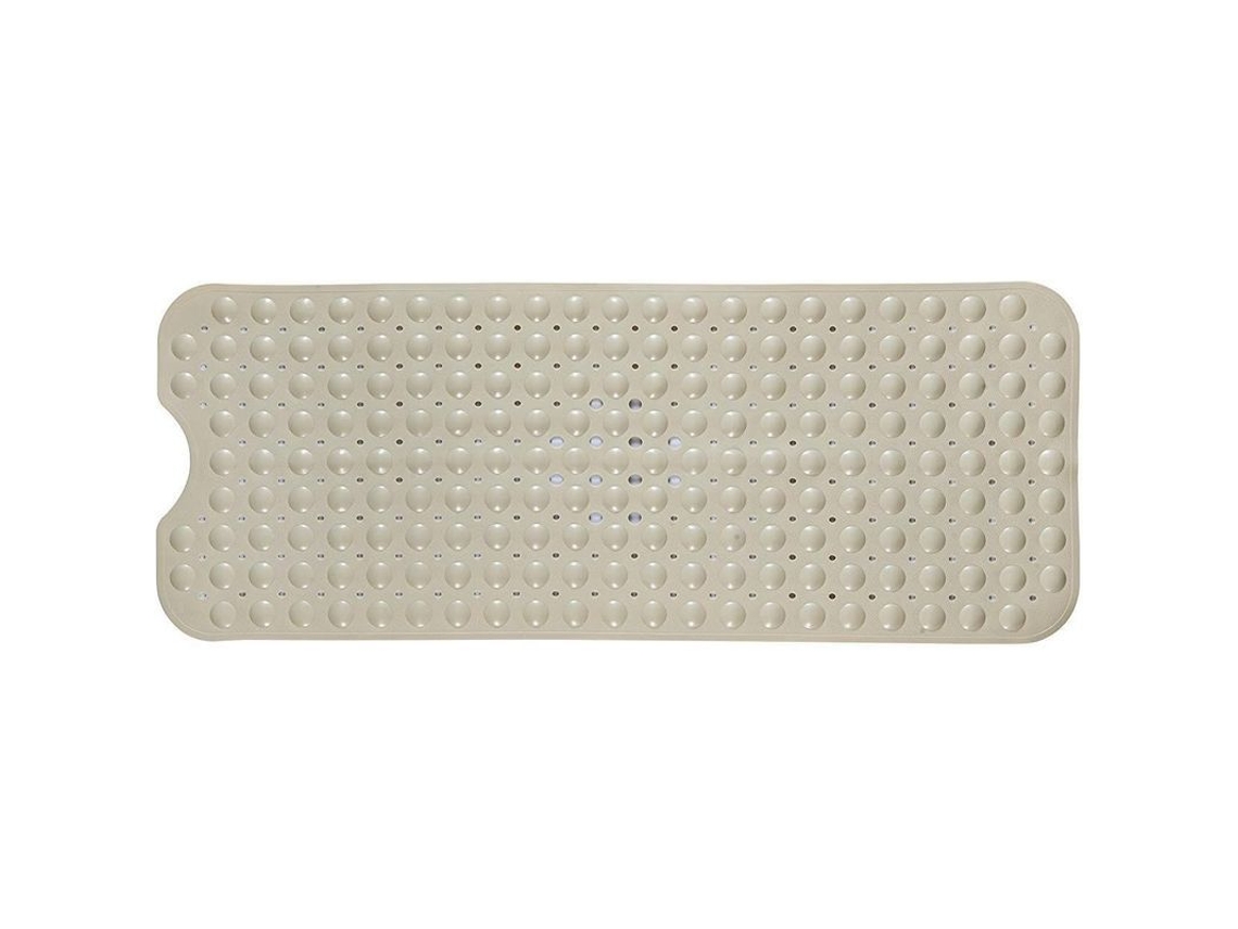 Tapete De Banho Antiderrapante De Pvc Com 200 Ventosas Ultra Longo 100x40 Cm Para Banho E Chuveiro