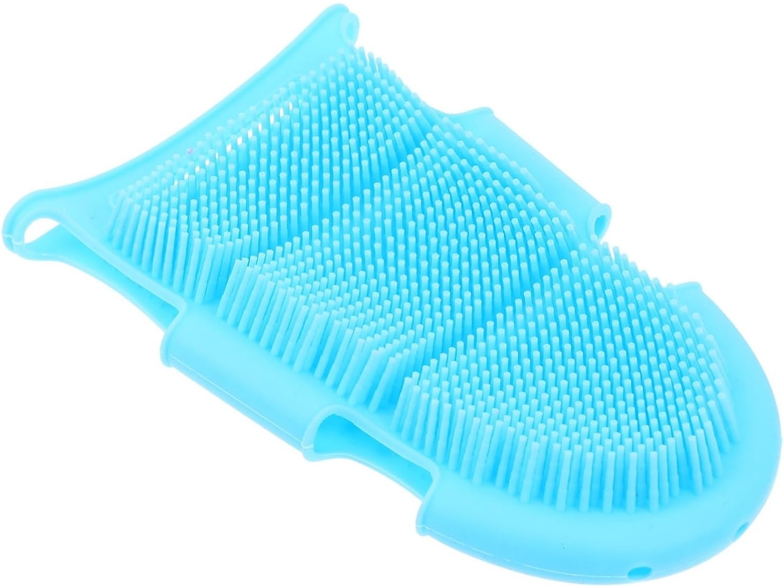 Lurelia Escova De Silicone Para Banho De Cuidado Corporal, Silicone Macio, Dupla Face E Antiderrapante