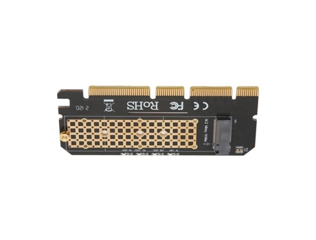 TBEST M.2 Nvme para Pcie X16 Adaptador Nvme Estável M.2 Nvme Chave M Ssd para Pcie X16 Plug And Play Pcie Nvme Adaptador