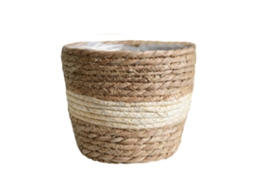 Laxiscreed Cesto De Vime Para Plantas E Flores - Decoração Natural Para Interior E Exterior