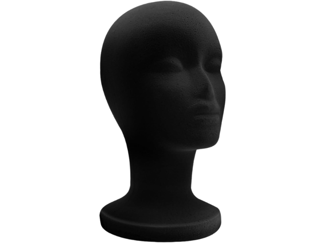 Apresentação da Peruca Head Model para Cosmetologia e Beleza Negra.