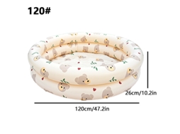 Piscina Inflável Infantil SPQMENT (urso 120x26cm)
