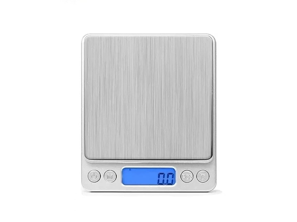 Balança Digital De Cozinha Bolso Em Aço Inoxidável, 0, 1 3000g