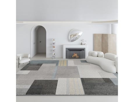 Tapetes para Área de Sala de Estar e Tapetes Antiderrapantes para Decoração de Casa Grand EVELTEK 200x300cm