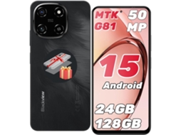 Smartphone BLACKVIEW COLOR 6 (6.67'' - 24 GB - 128 GB - Preto)