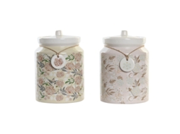 Bote Dkd Home Decor Dolomite Tradicional (2,35 L) (15 X 15 X 21 Cm) (2 Unidades)