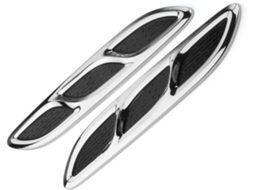 Adesivos Abs Para Capô De Carro, Decorações Laterais, Compatíveis Com Ventilação.