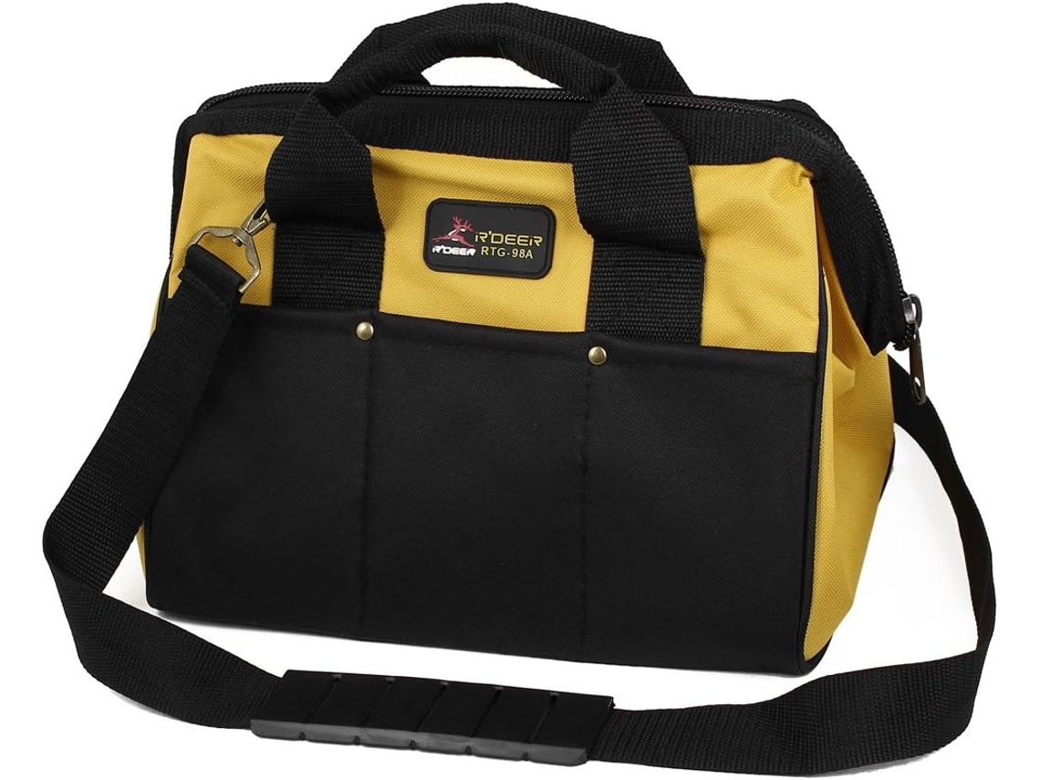 Bolsa para Ferramentas com Zíper, Feita de Nylon, Ideal para Mecânicos e Eletricistas. CHABERLU