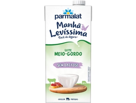 Leite Uht Meio Gordo Sem Lactose Parmalat