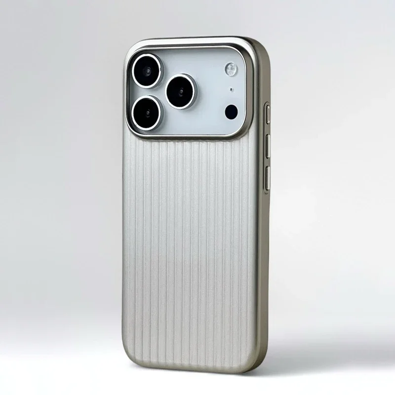 (cinza, Iphone 16 Pro) Capa Protetora Ultrafina Fosca Com Carregamento Sem Fio À Prova De Choque.