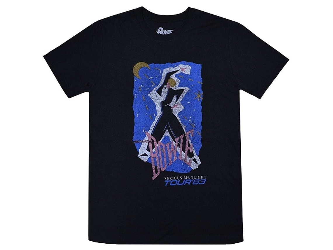 David Bowie '83 Tour T-shirt Unisex Adults Size:xl