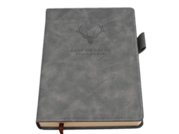 Caderno A5 Pautado, Capa Dura, 360 Páginas, Papel Premium 80g, Ideal Para Notas, Estudos, Esboços E Viagens (azul)