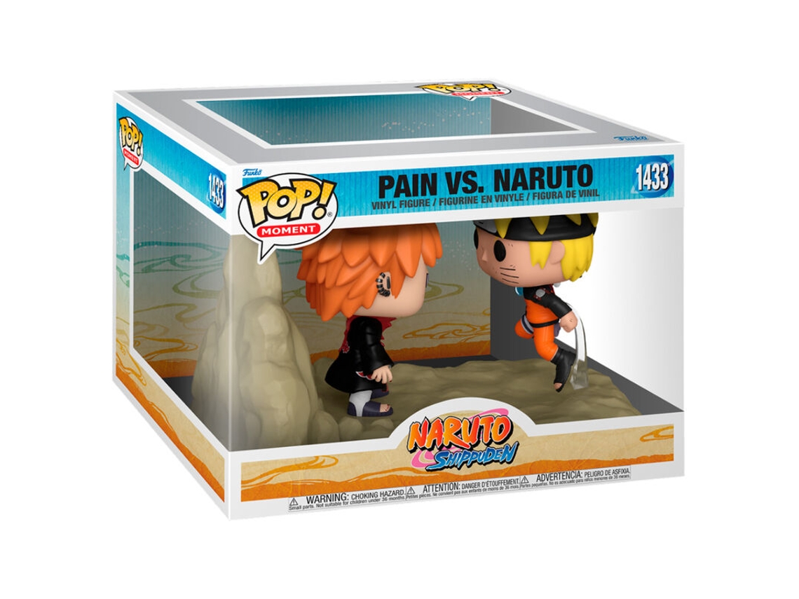 Figura Pop Momento Naruto Shippuden Pain Vs Naruto
