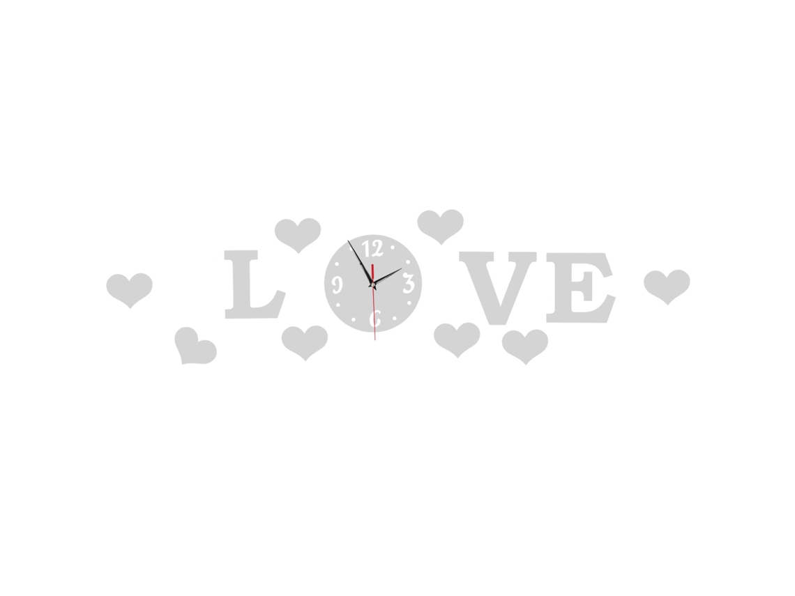 Rebe-reloj de Parede Sem Moldura Com Espelho Adesivo Diy Decoração De Parede Para Sala Quarto Prata