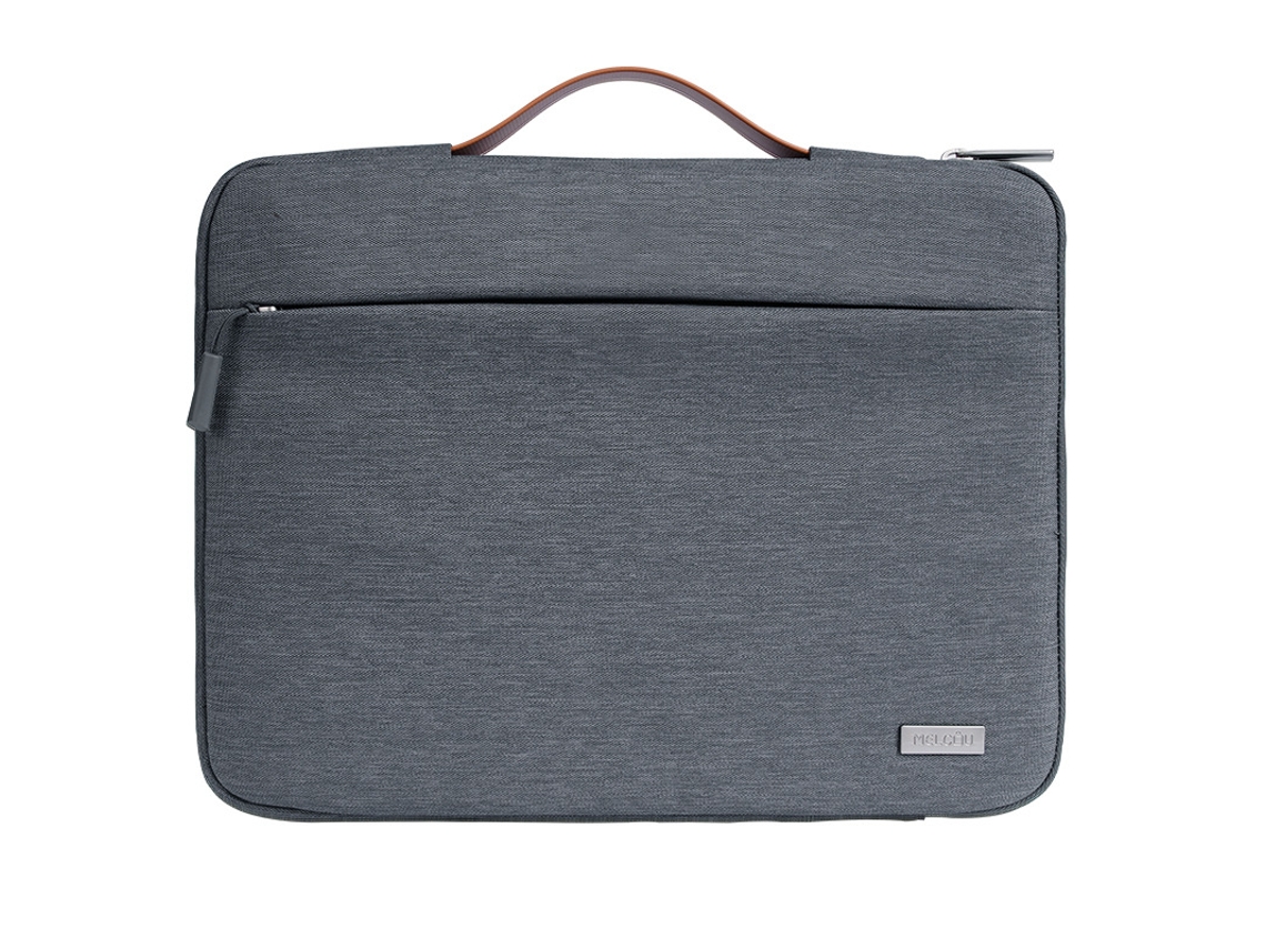 Bolsa Para Laptop Com Forro Para Tablets E Notebooks Cinza Escuro Neutro 14 Polegadas Yunzii
