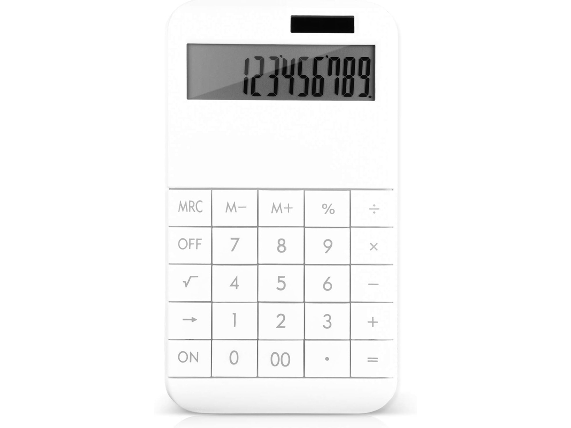 Calculadora de Mesa Padrão e Funcional, com Visor Lcd de 12 Dígitos BRILVIBERA