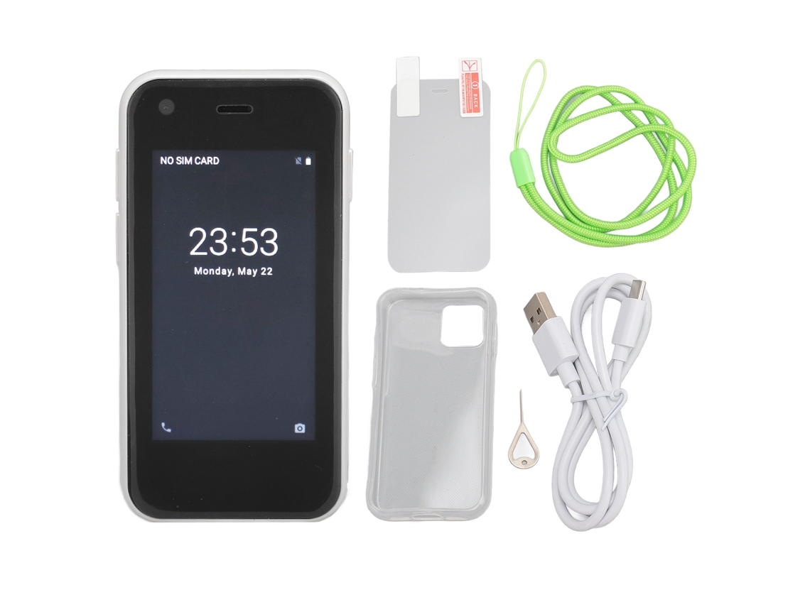 XS11 Pro Desbloqueado 3g, Smartphone Pequeno, 2.5", 2gb+16gb, Android 8.1, Branco