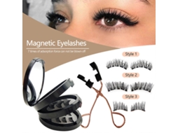 Conjunto De Presilhas Magnéticas Para Cílios Postiços, Cílios Naturais Com Sucção Magnética. Hengjian