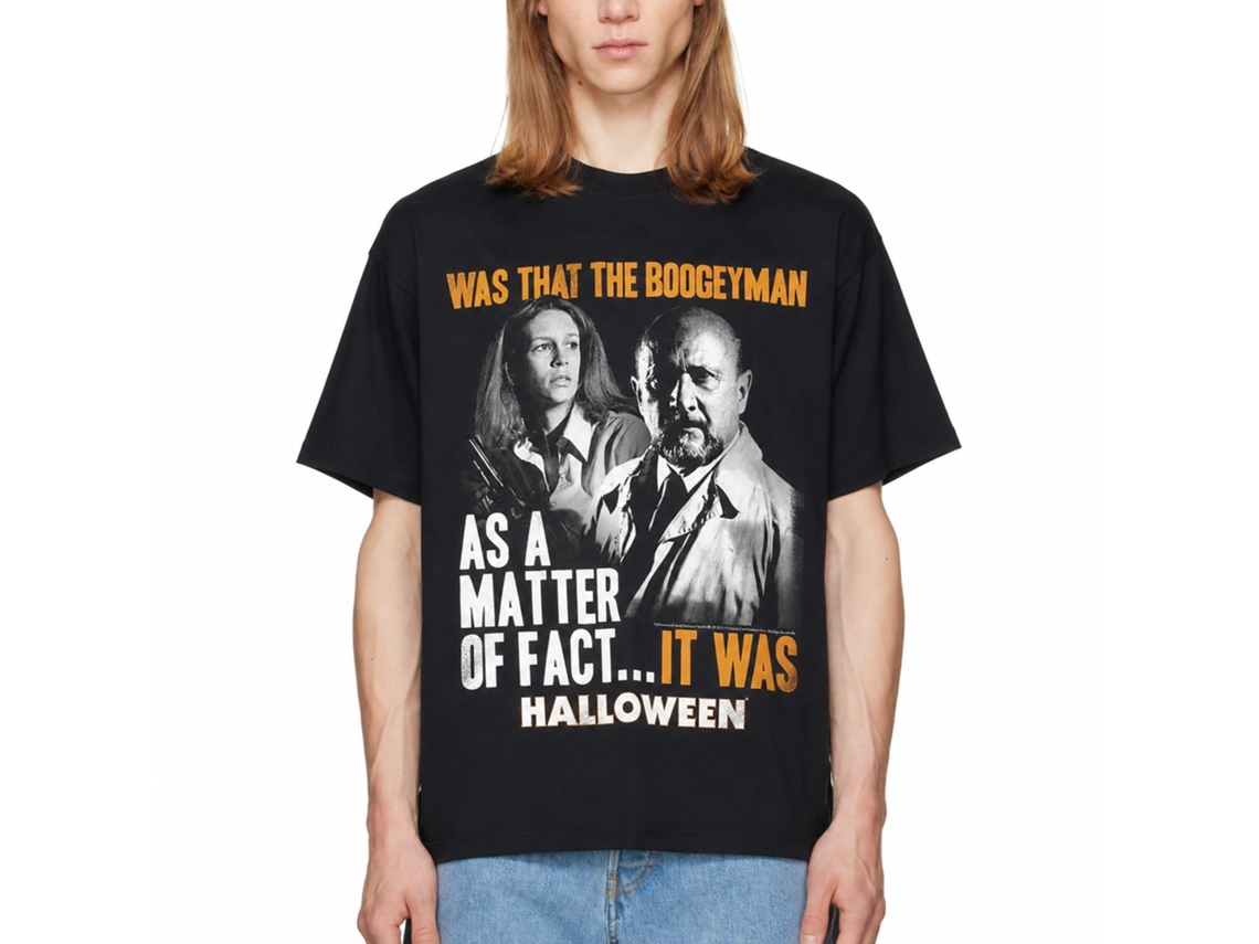 Rockinstone Halloween It Was Black Adult T-shirt Size:xxl