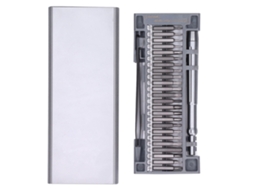 Kit De Ferramentas De Reparo Eletrônico 50 Em 1 Chave De Parafuso Magnética S2 Aço Inox Mini Precisão