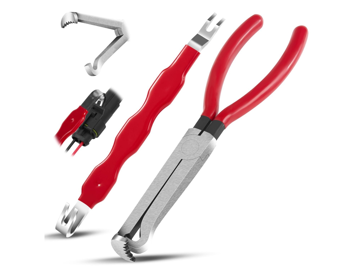 37960 Pince À Déconnecter Électrique, Pince Pour Connecteurs Électriques Automobiles, 8 Pouces, Acier Allié, Fiches À Languette Poussoir Zeuxo