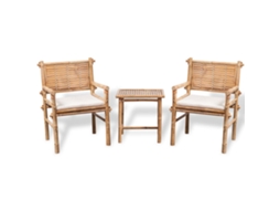 Garden Table And Chair, Garden Tables And Chairs Vidaxl Marrom Tecido (n/a)
