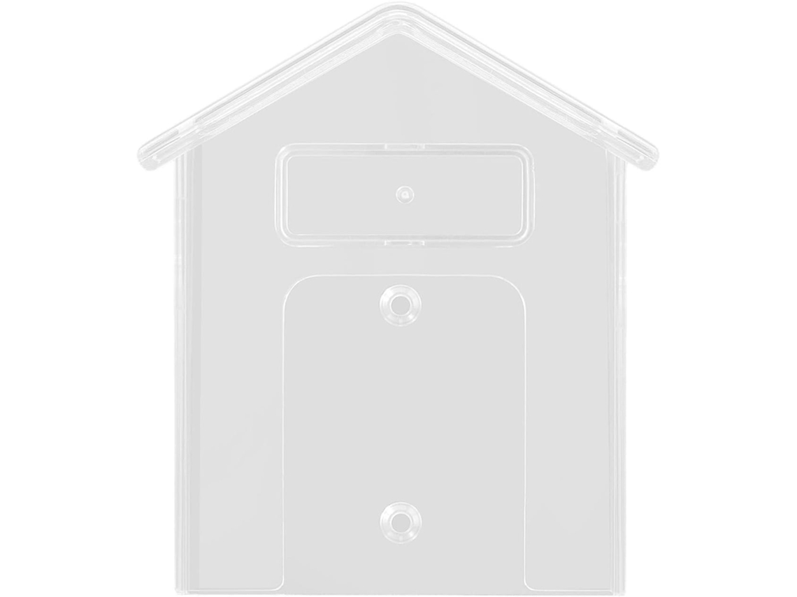 Caixa Transparente Campainha Semi Fio Externa, Resistente a Chuva e Umidade, Poeira e Sol, Acessórios Casa