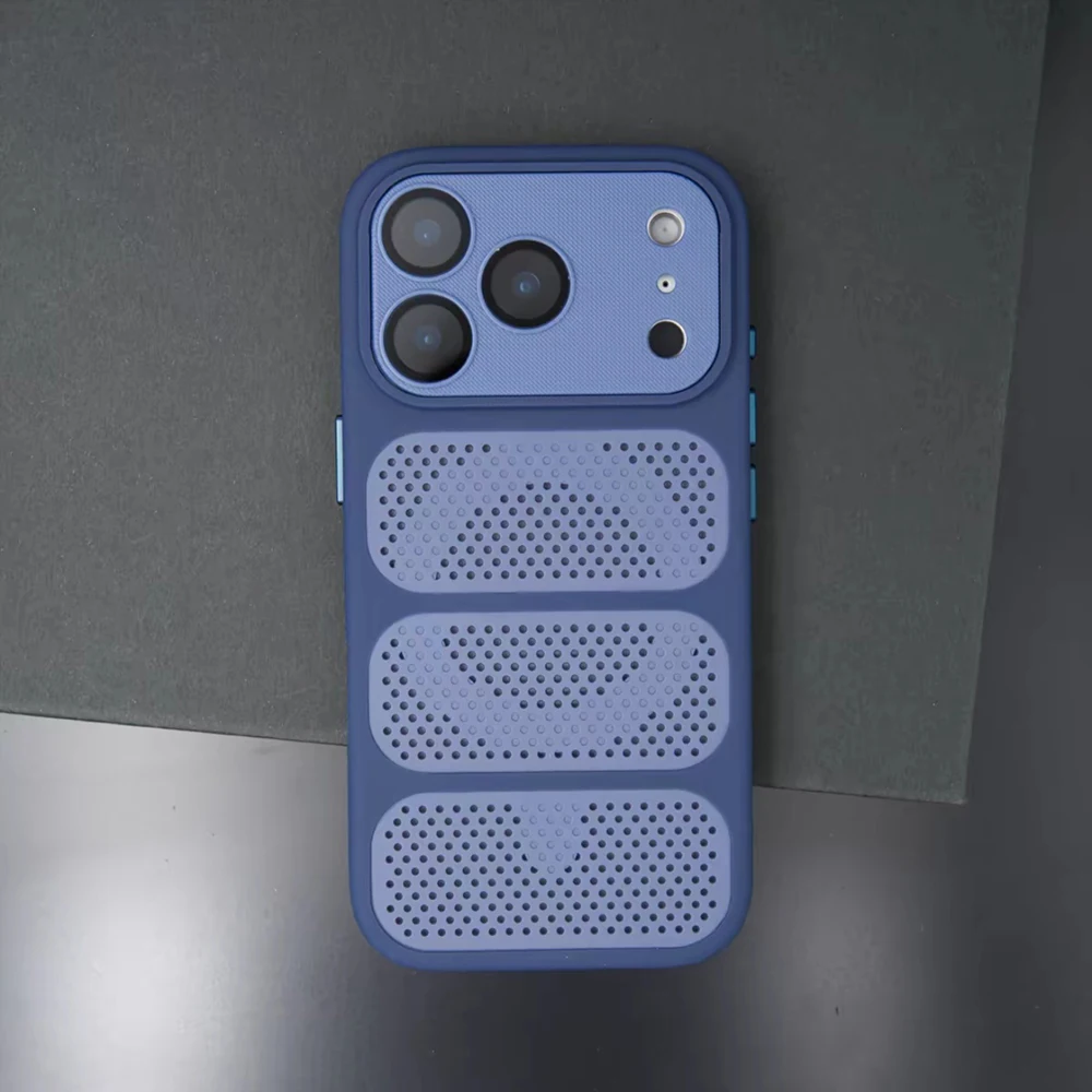 (iphone 13 Azul) Capa Protetora Magnética, Dissipação De Calor, Proteção Da Câmera, À Prova De Choque.