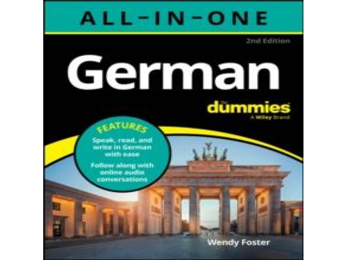 Livro German All-In-One For Dummies de Wendy Foster (Inglês)