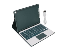 Capa De Teclado Bluetooth Sem Fio (com Touchpad E Suporte Para Caneta)
