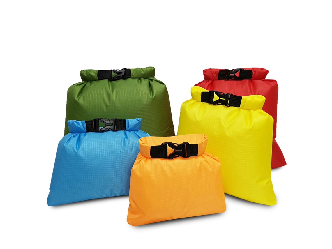 Conjunto 5 Bolsas Impermeáveis para Camping e Pesca