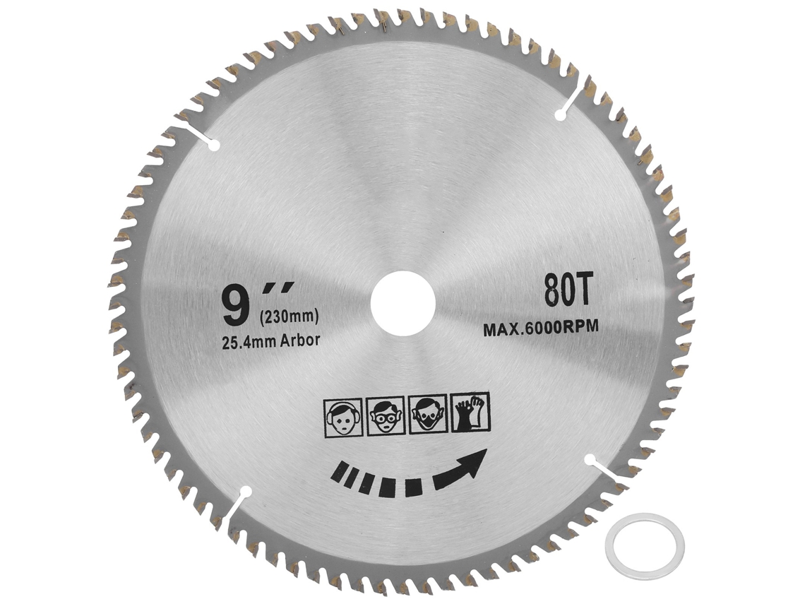 Lâmina De Serra Circular De Carbeto De Cobalto 9 X 80d 230mm Para Corte De Madeira Folha De Serra Carpintaria