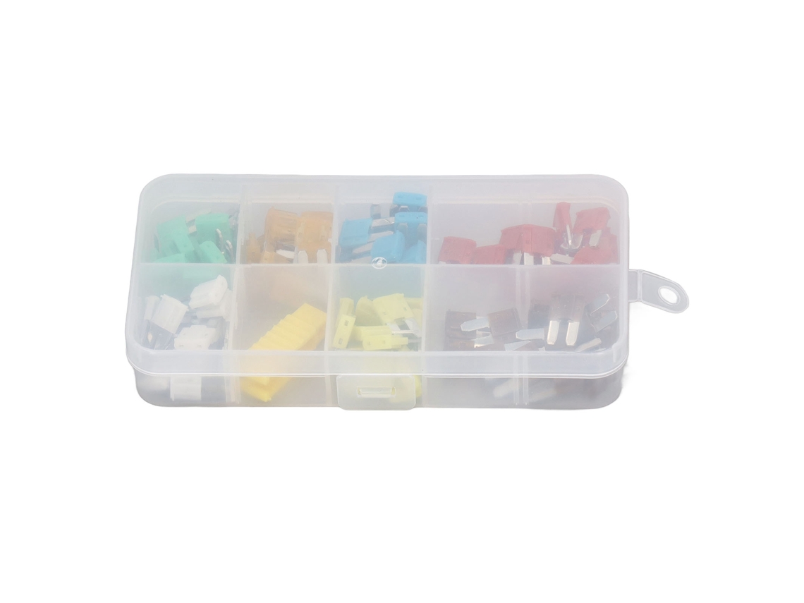 Kit De Fusíveis Automóvel Laxiscreed Com Diversas Cores Em Liga De Zinco