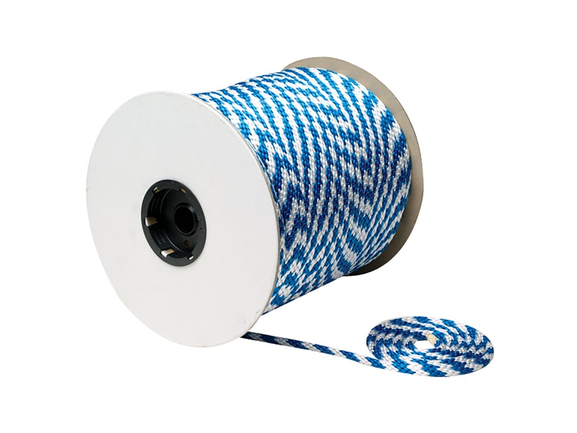 Corda Trançada Sólida Mfp Azul 9.5 Mmseachoice