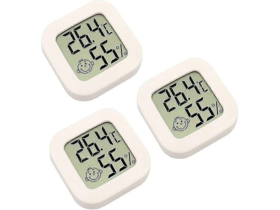 Mini Termômetro E Higrômetro Digital Para Ambientes Internos, Com Display Lcd, Sensor Bluetooth E Conexão Sem Fio, Ideal Para Casa E Escritório.