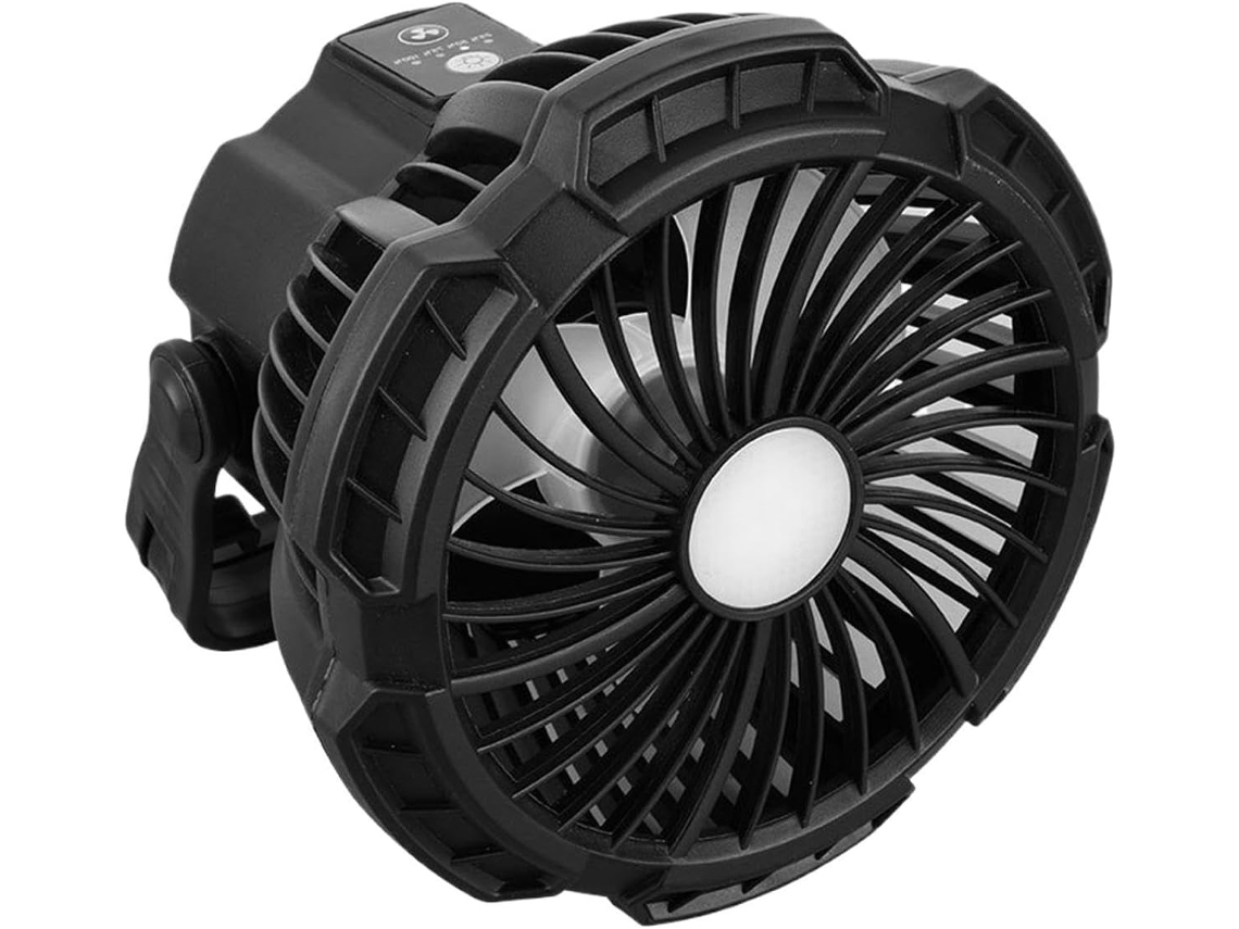 Ventilador Portátil Pequeno Para Mesa, Recarregável, Silencioso, Com