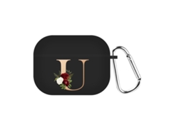 Capa De Silicone Com Letras Para Fones De Ouvido, Capa Protetora Para Airpods 1 E 2 Brilvibera