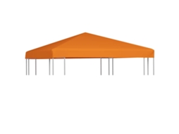 Vidaxl Cobertura De Gazebo 310 G/m² 3x3 M Laranja